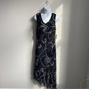 90’s Vintage PHOOL Swirl and abstract Print Dress